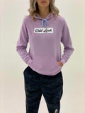 Unisex Odd Look Pink Sponge Fleece Hoodie